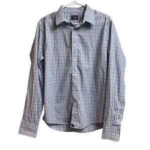 UNTUCKit Men's Slim Fit 100% Cotton Wrinkle Free Button Up Medium